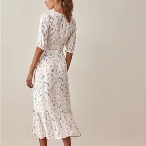 NWT Reformation Nantes Dress in Marc Abstract Print, 12